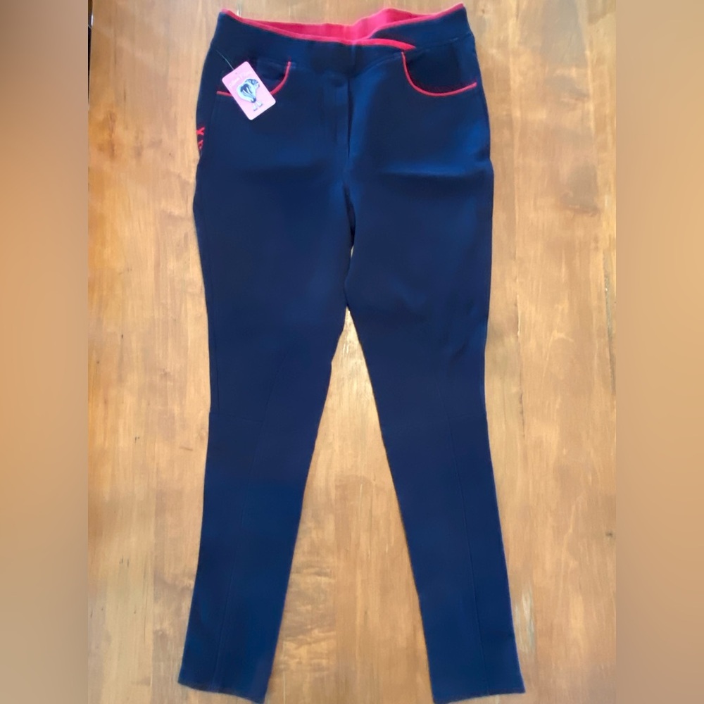 Fuller Fillies - Equestrian Women’s Breeches - 34L Navy